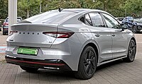 Škoda Enyaq Coupé RS at Autosalon Filderstadt 2023