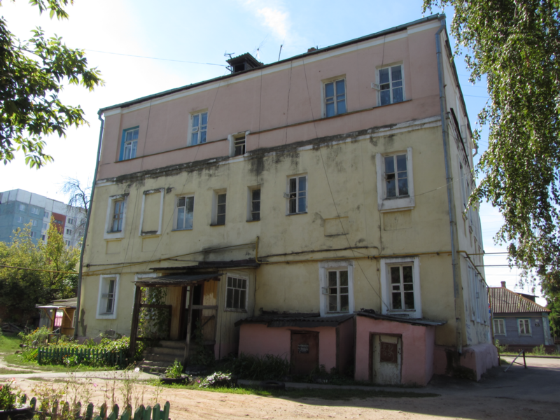 Файл:Дом, в котором жил Н.С. Русанов.png