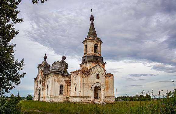 36. Троицкая церковь в Кононово, Каргопольский район, Архангельская область Автор — ITitov83