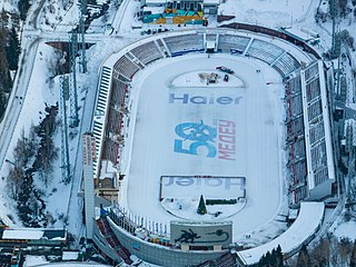 <span class="mw-page-title-main">Medeu</span> Outdoor speed skating and bandy rink in Almaty, Kazakhstan