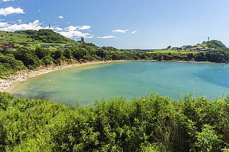 Plage à Anna.