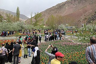 Gach Sar village in Alborz, Iran