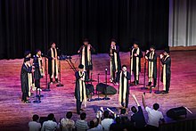 Penn Masala performing at Irvine Auditorium in 2023. 04-01-23 Penn Masala Concert.jpg