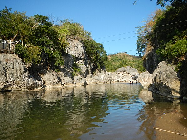 Image: 08398jf Sibul Springs Biakna Bato National Park Madlum River Bridge San Miguel Bulacanfvf 12