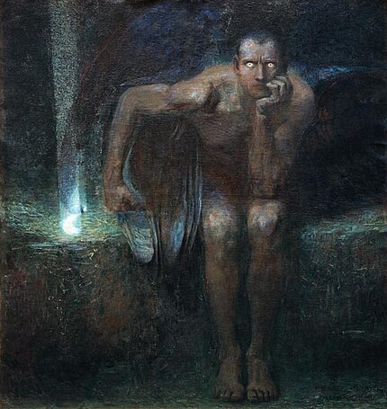Franz Stuck, "Lucifer", 1890