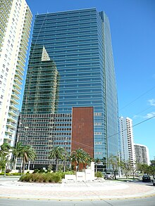 A view of 1450 Brickell from the rear 1450 Brickell back view.jpg