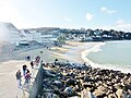 Tréboul : la plage des Sables Blancs 2.