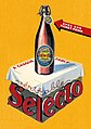 Ancienne affiche de publicité (1889), du soda algérien Selecto.