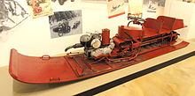 1941 Eliason Motor Toboggan, Model D, Four Wheel Drive Auto Co., Clintonville WI - Lyman & Merrie Wood Museum of Springfield History - DSC04169.JPG