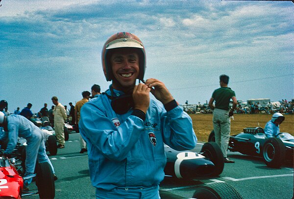 Spence at the 1965 South African Grand Prix