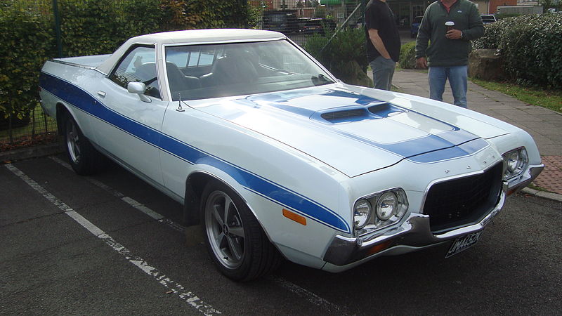 File:1972 Ford Ranchero 6.6 V8 (15271603450).jpg