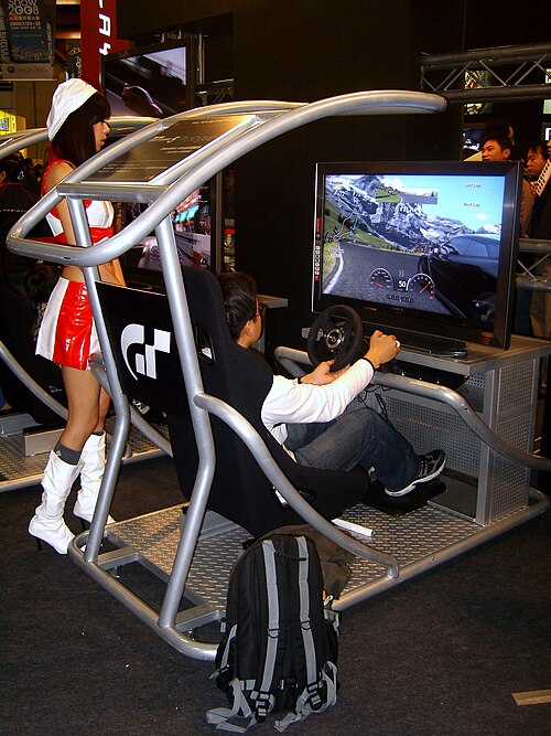 GT5 gaming area at the 2008 Taipei Game Show
