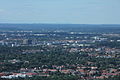 Blick vom Olympiaturm über München.