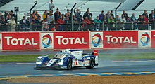 The No. 8 Toyota TS030 Hybrid that came second at Le Mans. 2013 24 Hours of Le Mans 3951 (9118739835).jpg