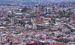 Uitzicht op Zacatecas