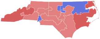 2016 US Senate Election in North Carolina by congressional district.svg