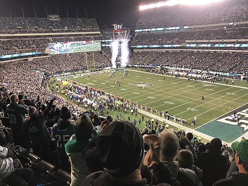 Inside View Of The Philadelphia Eagles Football Stadium - Lincoln Financial Field