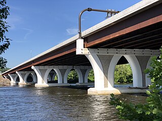 <span class="mw-page-title-main">Scudder Falls Bridge</span> Bridge in Mercer County, New Jersey