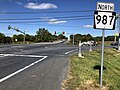 File:2022-09-29 14 14 46 View north along Pennsylvania State Route 987 (Airport Road) just south of Snowdrift Road and Hanoverville Road in East Allen Township, Northampton County, Pennsylvania.jpg