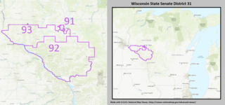 <span class="mw-page-title-main">Wisconsin's 31st Senate district</span>