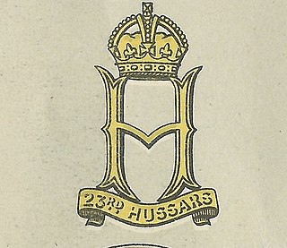 <span class="mw-page-title-main">23rd Hussars</span> Military unit