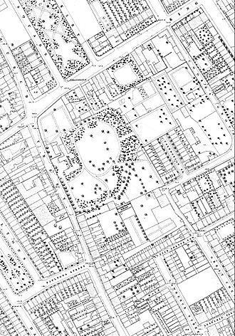 56 Old Church Street (centre) on an 1868 Ordnance Survey map. 56 Old Church Street, London, 1868 Ordnance Survey map.jpg