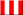 600px vertical stripes Red HEX-FF0000 White.svg