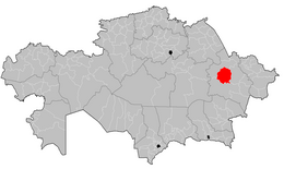 Distretto di Abaj – Localizzazione