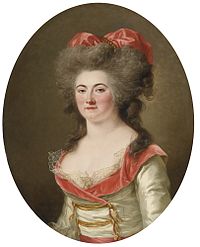 Portrait of a Lady label QS:Len,"Portrait of a Lady" 1786