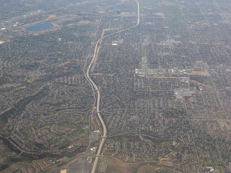 File:Aerial view of California State Route 118.jpg