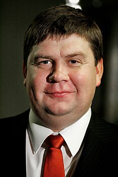 Aigars Kalvītis, Lettlands statsminister, deltar i Nordiskt-Baltiskt statsministermote i Reykjavik 2005-10-24.jpg