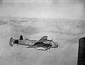 Beautiful image of a Lancaster in flight during daylight