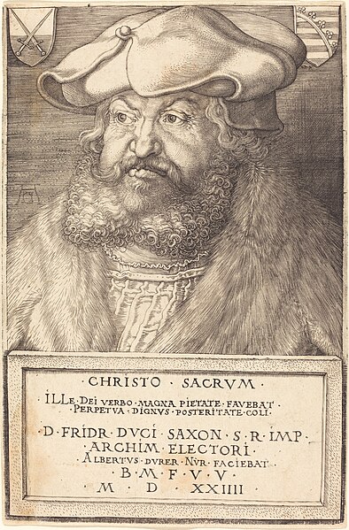 File:Albrecht Dürer, Frederick the Wise, Elector of Saxony, 1524, NGA 6669.jpg