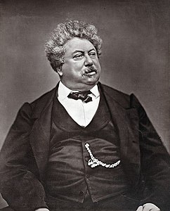 Alexandre Dumas (entre 1865 et 1870).