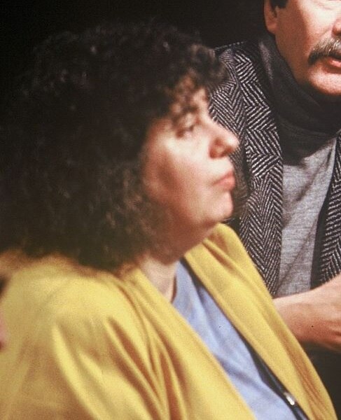 Dworkin appearing on the British television discussion programme After Dark in 1988: "What is Sex For?"