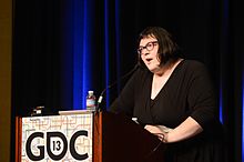 Anna Anthropy auf der GDC 2013.jpg