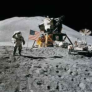 James Irwin, Apollo 15 ja Lunar Rover.