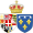 Arms of Anne Marie d'Orléans (1669-1728), Queen of Sardinia.svg