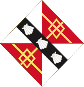 Shield of Arms of Diana, Princess of Wales after her divorce.