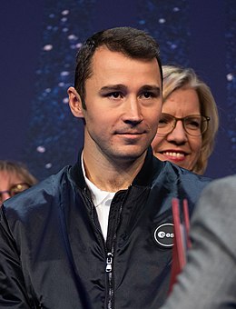Arnaud Prost at ESA astronaut announcement Class of 2022.jpg