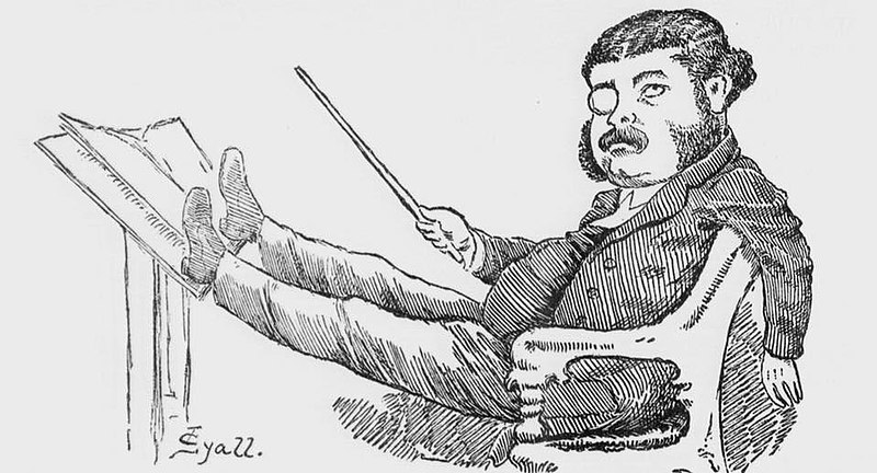 File:Arthur Sullivan, conductor, by Lyall.jpg