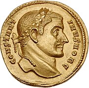 Solidus of Constantine I, 307