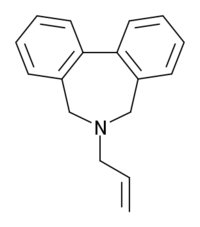 Estrutura química de Azapetina