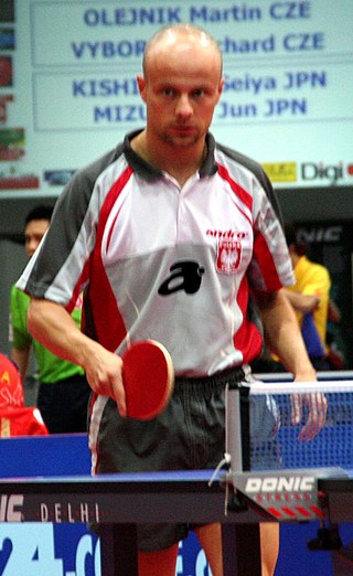 <span class="mw-page-title-main">Lucjan Błaszczyk</span> Polish table tennis player