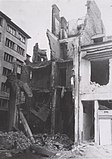 Разрушена сграда на бул. „Царица Йоанна“.[74]
