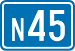 Miniatuur voor N45 (België)