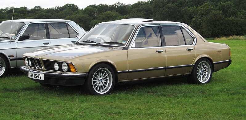 File:BMW 728 (E23) 2795cc registerd UK August 1979 photographed Knebworth August 2012.jpg