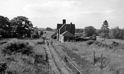 Barcombe station in 1961 Barcombe rail station 1753737 e2df59db.jpg