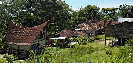 Batak village on Samosir island.