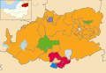 Bath and North East Somerset UK local election 2023 map.svg